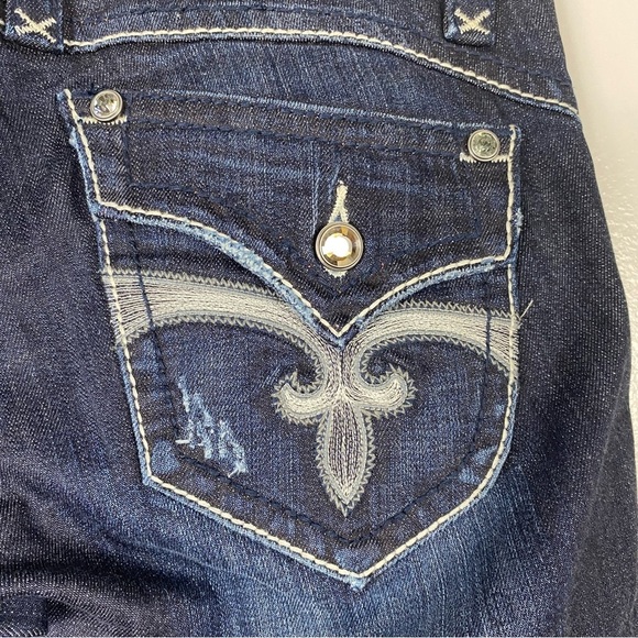 Rock Revival Stephanie bootcut distressed jeans - Picture 4 of 9